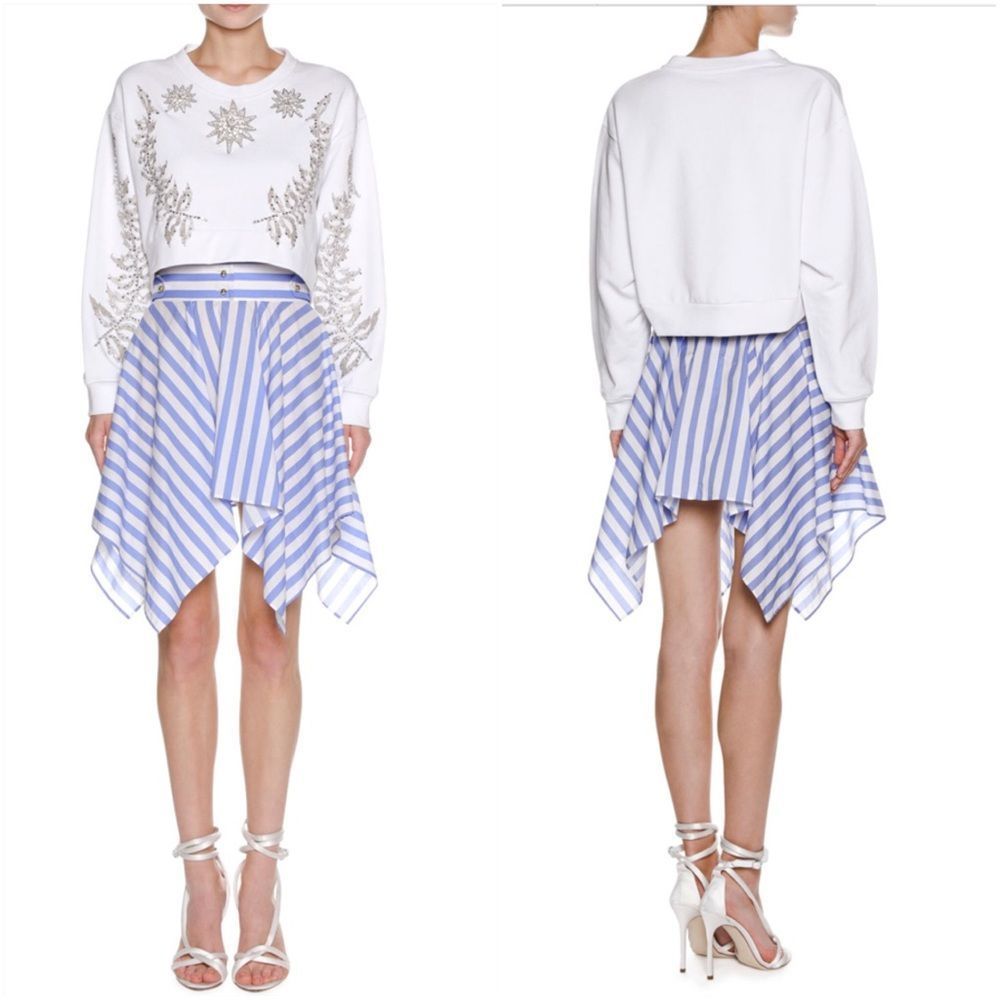 Francesco Scognamiglio Handkerchief-hem Skirt, - Picture 7 of 9